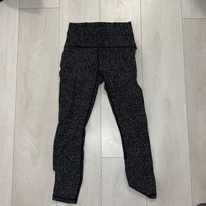 Lululemon 7/8 length workout leggings